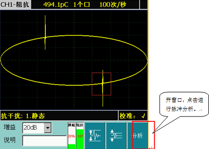 開(kāi)相位窗并進(jìn)行單脈沖分析 開(kāi)相位窗并進(jìn)行單脈沖分析